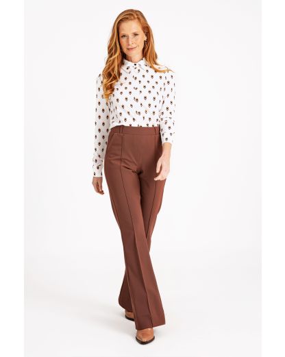 Studio Anneloes Flair bonded stitch trousers