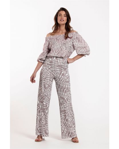 Studio Anneloes Lexis palm trousers