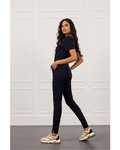 Studio Anneloes Downstairs bonded trousers