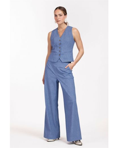 Studio Anneloes Nanet pinstripe trousers