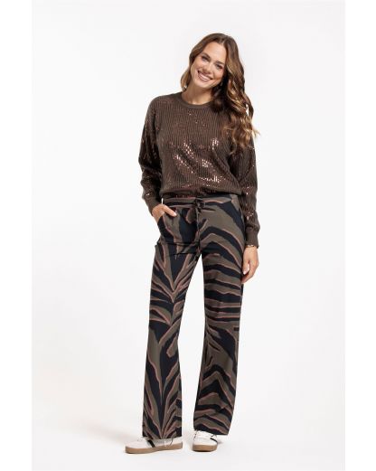 Studio Anneloes Abigail zebra trousers