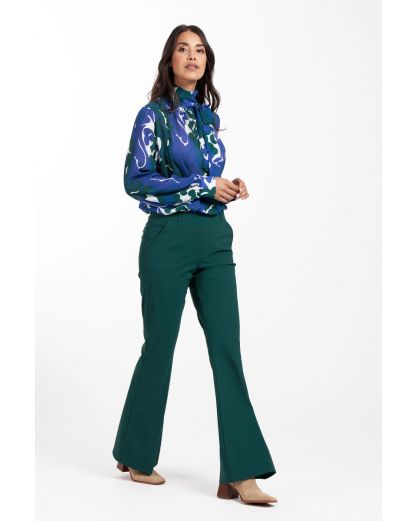 Studio Anneloes Noa flair bonded trousers