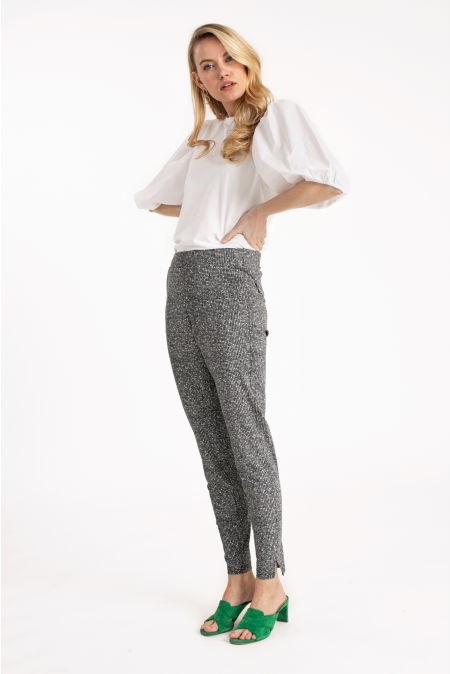Studio Anneloes Stairdown check trousers